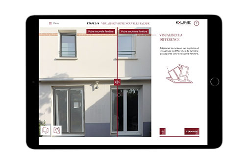 Testez vos nouvelles fenêtres sur votre façade.