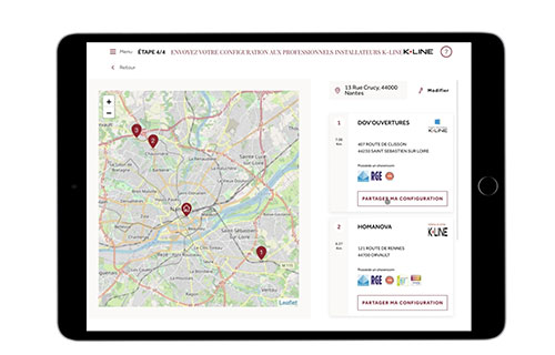 installateurs K-LINE
